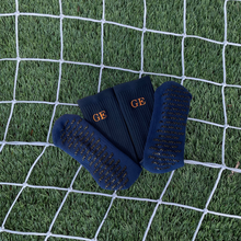 Load image into Gallery viewer, CUSTOMISED MITICO GRIP SOCK - NAVY BLUE
