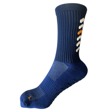 Load image into Gallery viewer, MITICO GRIP SOCK - NAVY BLUE
